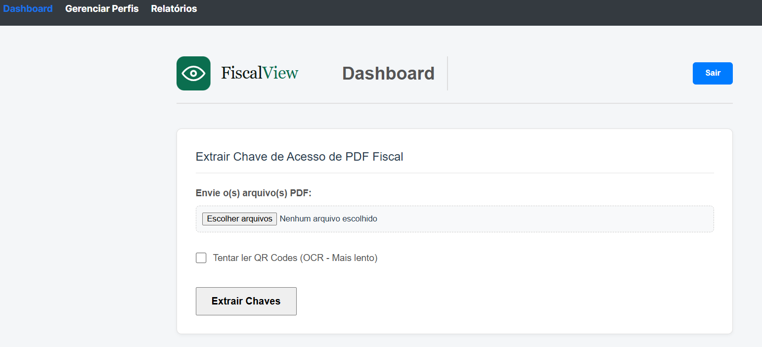 FiscalView Dashboard